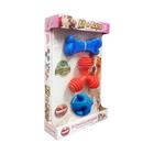 Kit de brinquedos furacão pet m - cores sortidas