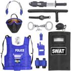 Kit de Brinquedos Police Role Play Liberty Imports - 15 Peças