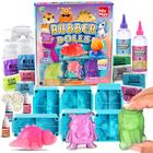 Kit de brinquedos Squishies MixMax Faça suas próprias bonecas de borracha para crianças