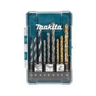 Kit De Brocas 9 pçs P Madeira Concreto Metal D-71962 Makita