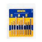 Kit De Brocas Metal Concreto Madeira 9 Peças Irwin Iw5009