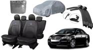 Kit de Capas Personalizadas Jetta 05-10 com Capa de Cobrir