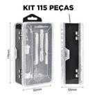 Kit De Chaves 115 Em 1 Ferramenta De Reparo Profissional - Desert Ecom