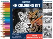 Kit de Colorir Crayola HD - 30 Lápis de Cor e 20 Páginas