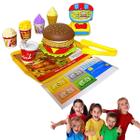 Kit De Comidinha Infantil Menina Hora Do Lanche Hamburguer