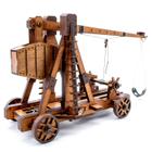 Kit de Construção de Trebuchet de Madeira Toystub - Puzzle Educativo