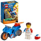 Kit de construção LEGO City Rocket Stunt Bike 60298 (14 peças)