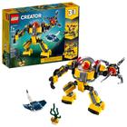 Kit de construção LEGO Creator 3 em 1 Underwater Robot 31090 (207 unidades)