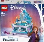 Kit de construção LEGO Disney Frozen II Caixa de joias da Elsa