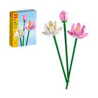 Kit de construção LEGO Lotus Flowers 40647 para crianças de 8 anos ou mais