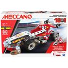 Kit de Construção Veículos Corrida STEM Meccano 10-EM-1 c/ 225 Peças e Ferramentas - 8+ Anos