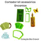 Kit de Cortador de Biscuit Acessórios Encanto - Coleção Bia Cravol