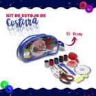Kit De Costura - Estojo Com 15 Itens - BRX