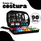 Kit De Costura - Estojo Com 90 Itens - BRX