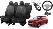 Kit de Couro + Capa de Volante - Seu Interior, Sua Marca