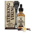 Kit de crescimento de barba Striking Viking Beard Growth Oil com rolo