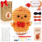 Kit de crochê WaldyWop Wobbles Gingerbread Man com tutoriais