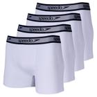 Kit de Cuecas Boxer Cotton Speedo com 4 Unidades - Adulto