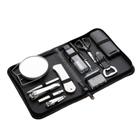 Kit De Cuidados Pessoais Masculino Manicure Cortador Unha Pente Escova