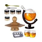 Kit De Defumador De Uísque Hexagonal Com 4 Sabores De Chips De Madeira, Presente De Aniversário Para