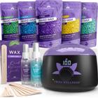 Kit de depilação Tress Wellness Brazilian Wax com display digital