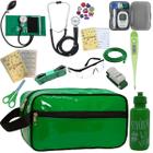 Kit de Enfermagem Aparelho de Pressao Estetoscopio Necessaire Medidor Glicose Multi Estagio PAMED