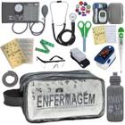 Kit De Enfermagem Completo Medidor Glicose Aparelho Pressao