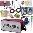 Kit De Enfermagem Completo Medidor Glicose Aparelho Pressao