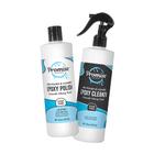 Kit de epóxi Promise Epoxy Pro Polish 480 ml e limpador 480 ml