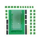 Kit De Escudo Protótipo PCB Dupla Face Para Arduino Mega 2560 R3 Compatível Com Bloco Terminal De