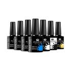 Kit de Esmalte em Gel UV de Longa Duração - 7 Peças para Nail Art