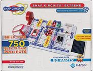 Kit de Exploração Eletrônica Extreme SC-750 Elenco Snap Circuits Mais de 750 Projetos Manual do Projeto Full Color Mais de 80 Snap Circuits Parts Brinquedo educacional STEM para crianças 8+