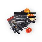 Kit De Facas Antiaderente C/ 6 Peças De Aço Inox Churrasco - Topchef