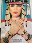 Kit de Fantasia Cleópatra Faixa cabeça com braceletes