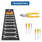 Kit de Ferramentas Alicate Chave De Fenda E Boca Tramontina