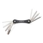 Kit De Ferramentas Atrio Multitool 9 Funções Para Bike - Preta