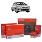 Kit de Filtros Wega Toyota Corolla 1.8 16V Flex 2008 Até 2015