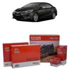 Kit de Filtros Wega Toyota Corolla 2010 Até 2019