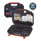 Kit De Furar E Parafusar Com 100 Peças A7187-XJ - Black Decker