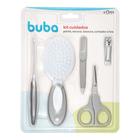 Kit De Higiene E Cuidados Para Bebê Buba Cinza 13687 - Buba