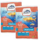 Kit de Isca para Pesca Ração Furadinha Natural 400g - 2 Pacotes