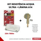 Kit De Laminas Contato + Resistência Acqua Ultra 220v 7500w