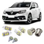 kit de lampada led Renault Sandero super branca t10 carro automotivo