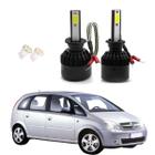 Kit de Lâmpadas Led Tech One 8000k Azulado Farol Alto Meriva 2004 2005 2006 2007 2008 2009 2010 até 2020