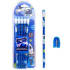 Kit De Lapis Preto E Apontador Astronauta - Ff5509 - Fofy