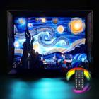 Kit de luz LED DALDED para Lego Vincent Van Gogh The Starry Ni