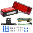 Kit de luz Nilight TL-20 submersível LED 12V RV Truck Boat