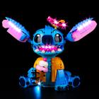 Kit de luz para brinquedo de construção Lego Disney Stitch 43249 - Kyglaring