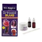 Kit De Maquiagem De Terror Slug Sangue E Queimadura