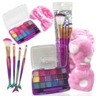 Kit de maquiagem GirlsHome Kids para menina 35 pcs kit de